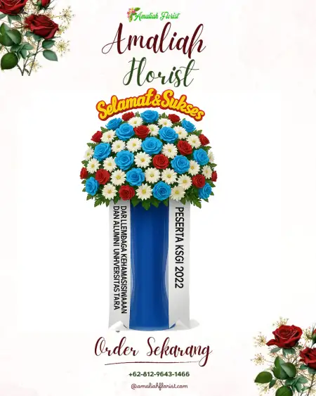 Standing Flowers Hotel Santika Mega City Bekasi
